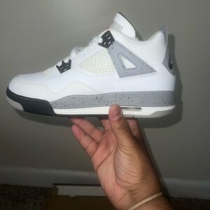 Women’s Jordan 4 Retro White Cement